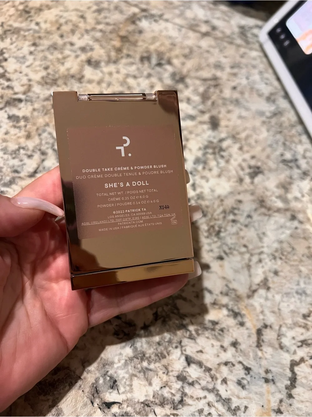 Patrick Ta Dual-Blush Compact — She’s A Doll